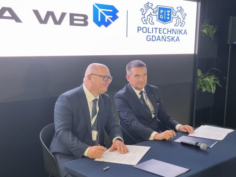 GRUPA WB i Politechnika Gdańska podpisały umowę o współpracy